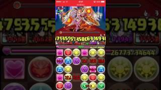 パズドラ ヘラ297降臨 強化されたうしおととらパーティー