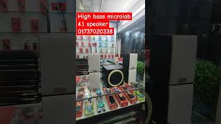 high quality base microlab 4.1 orginal speaker.