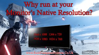 Is It Important To Run Games At A Monitor's Native Resolution?