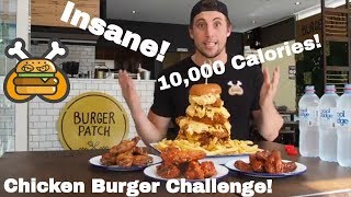 10,000 CALORIES of Fried Chicken | Epic Cheat Day Challenge | Food Coma