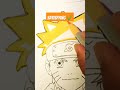 Making Naruto in The_Challenger style.Do like, share and subscribe.. #drawing#naruto