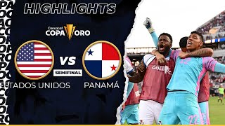Highlights| Estados Unidos vs Panamá | Copa Oro 2023-Semis | TUDN