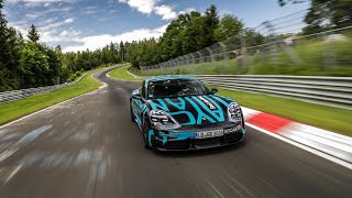 New Porsche Taycan sets a record at the Nürburgring-Nordschleife