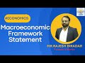 Macro Economic Framework Statement | Economics | Paritranaya IAS Academy