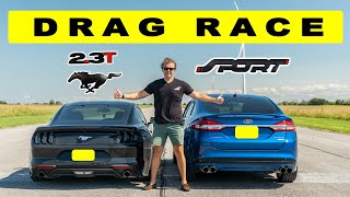 Tuned Ford Mustang 2.3l Ecoboost vs Tuned Ford Fusion Sport, tune doesn't help.