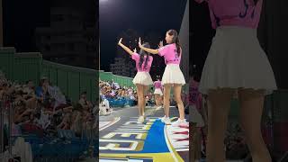 十二強韓國vs多明尼加_舞台旁視角#李晧禎 #安芝儇#이호정#안지현#cheerleader