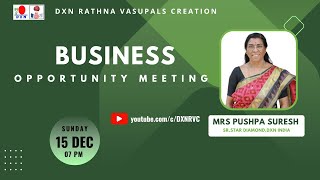 Business Opportunity Meeting | Mrs Pushpa Suresh - SSD | Malayalam