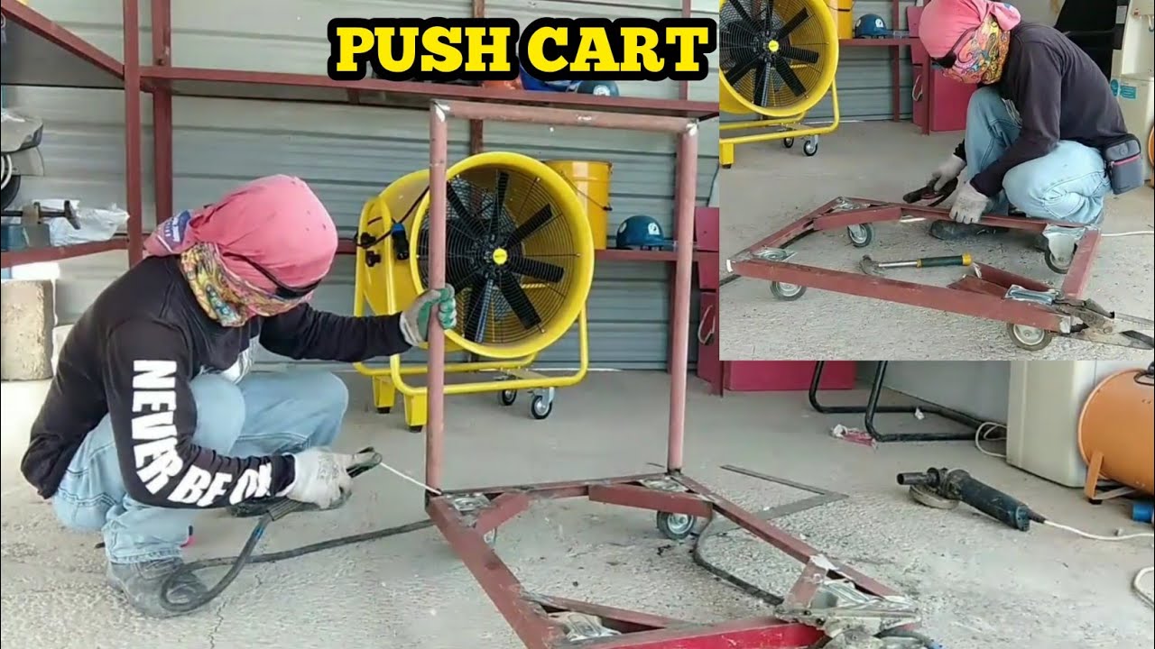 How To Make Push Cart(diy) - YouTube