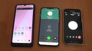 WhatsApp Incoming call\u0026 WhatsApp Fake call at the Same Time Samsung Galaxy A40+S5 mini +Realme C30s