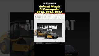 Cara Bikin Animasi Morph di Powerpoint 2010, 2013, 2016 #openingvideo