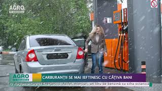 Carburanții se mai ieftinesc cu câțiva bani – AGRO TV News