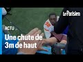 Un joueur de football américain sauve la vie d'un jeune supporter