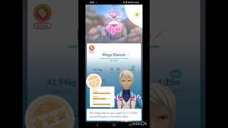 How to Get Diancie and 400 mega energy for FREE in Pokémon GO!  #pokemongo #pokemon #diancie #mega