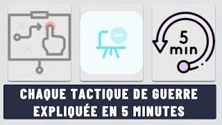 Chaque tactique de guerre expliquée en 5 minutes