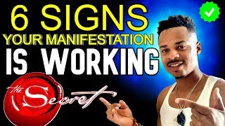 6 Amazing Signs Manifestation Is Working | Law Of Attraction