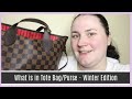 WHAT IS IN MY PURSE (Winter Edition) | Allie Young