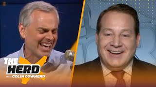 Eagles vs. Chiefs in SB LVII, Mangini on Mahomes' dominant performance, Jalen Hurts | NFL | THE HERD