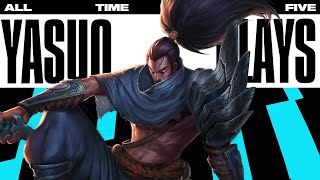 Top 5 UNREAL Yasuo Plays in LoL Esports History | Ultimate List