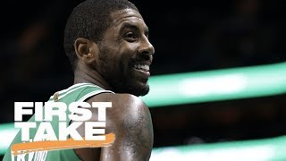 First Take predicts Cleveland fan reactions to Kyrie Irving in season opener | First Take | ESPN