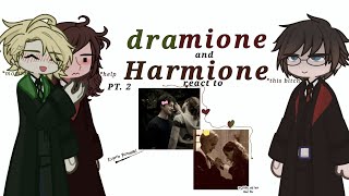 Dramione react to each other PT. 2 | ft. Harry (harmione) ❗ please read description ❗