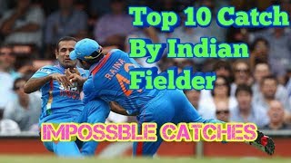 Top 10 Catches taken by Indian Players in Cricket History Ever | Best Acrobatic Catches in Cricket