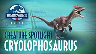 Creature Spotlight - Cryolophosaurus