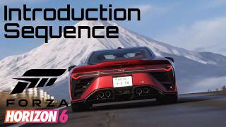 Forza Horizon 6 Intro Sequence | 4K 60FPS Xbox Series X