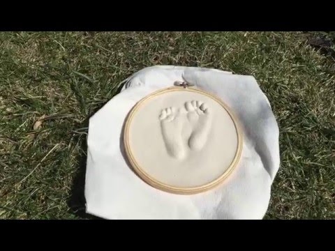 Baby footprint and handprint molds Baby footprint and handprint molds