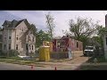 Women volunteers building Springfield Habitat home