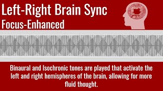 Hemi sync - Focus Enhanced / Flow State / Beta Binaural and Isochronic Beats // Frequency Tuning