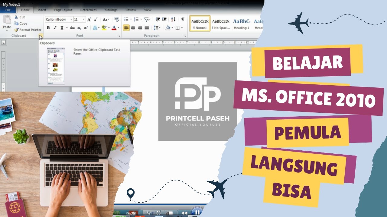 Belajar Ms. Word 2010 Untuk Pemula (Part 1) - YouTube