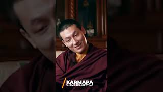 Karmapa and Shamarpa first time meeting