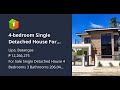 4-bedroom Single Detached House For Sale in Summit Point Lipa Batangas