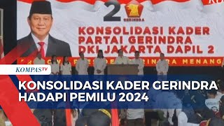 Partai Gerindra Gelar Konsolidasi Pemenangan Pilpres dan Pileg 2024 di Lapangan Rawa Badak Jakarta