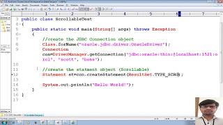 62 Advanced Java Tutorial |JDBC| Scrollable ResultSet bidirectional & random order | adv java
