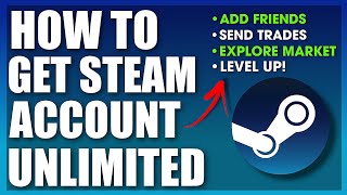 How To Get Steam Account UNLIMITED | Steam Account Unlocked With Less Money Spent