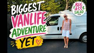 My Biggest Vanlife Adventure Ever… “Big Ass Salad Tour”