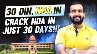 30 Din, NDA In || Crack NDA In Just 30 Days !!!!