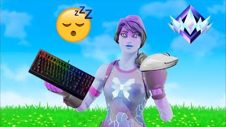 Razer BlackWidow Chroma V3 TKL (Green Switches)😴 Fortnite Keyboard \u0026 Mouse ASMR Gameplay