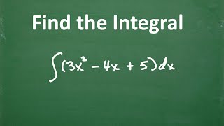 Find The Integral – How To Do Basic Calculus Integration
