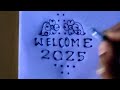 10*2 dots rangoli designs for new year 2025 newyearrangoli2025 @konisrangoli muggulu kolam