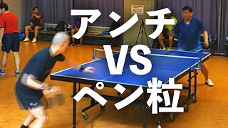 youtube卓球対決 31試合目 那須さんVS上田基