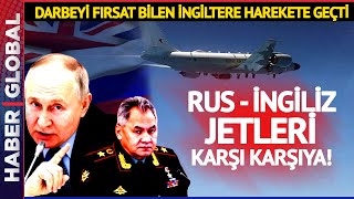 Rus Jetleri Karadeniz'de Peş Peşe Havalandı! Rusya İngiliz Savaş Uçaklarını Böyle Engelledi