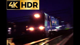 【貨物列車高速通過！】夕景のEH200ブルーサンダー Blue Thunder at Japanese Freight Train