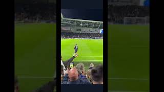 Jack Grealish telling Brighton fans the score #ManCity