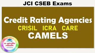 Credit Rating Agencies I CAMELS