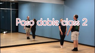 Paso doble class 2 with promenade twist