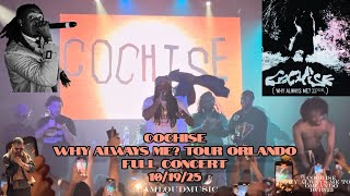Cochise Orlando 2025 – Full Concert! (Why Always Me? Tour 10/19/25)