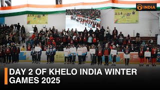 Day 2 of Khelo India Winter Games 2025