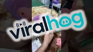 Doll Manufacturer Sews on Hair || ViralHog